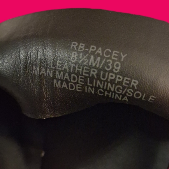 REBECCA MINKOFF Pacey Gold Penny Loafer Leather Croc Embossed Women's Size 8.5 - Picture 10 of 10